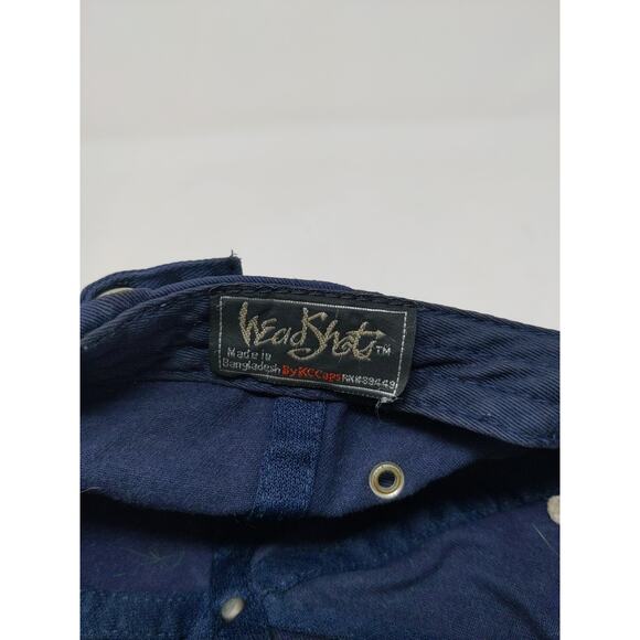 Vintage 1999 Sprint PCS Champions Slideback Hat Blue Embroidered Spell Out Blue - Picture 9 of 9